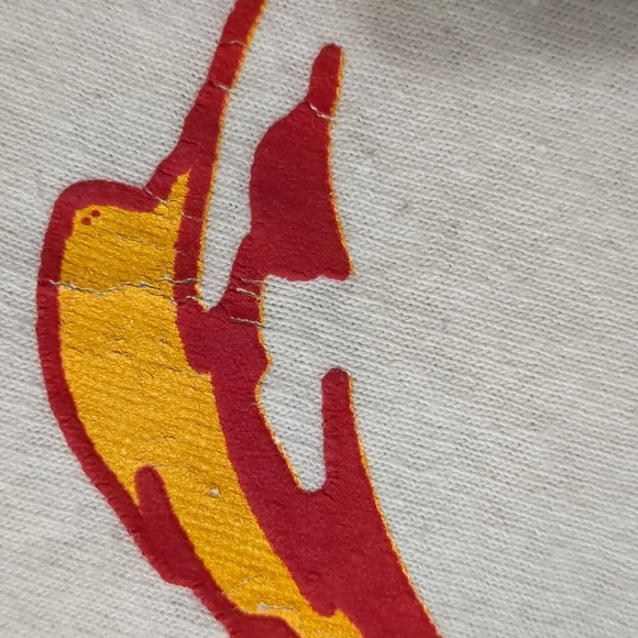 One Piece Portgas D Ace Graphic  Crean T-shirt men's size Medium - Picture 9 of 9